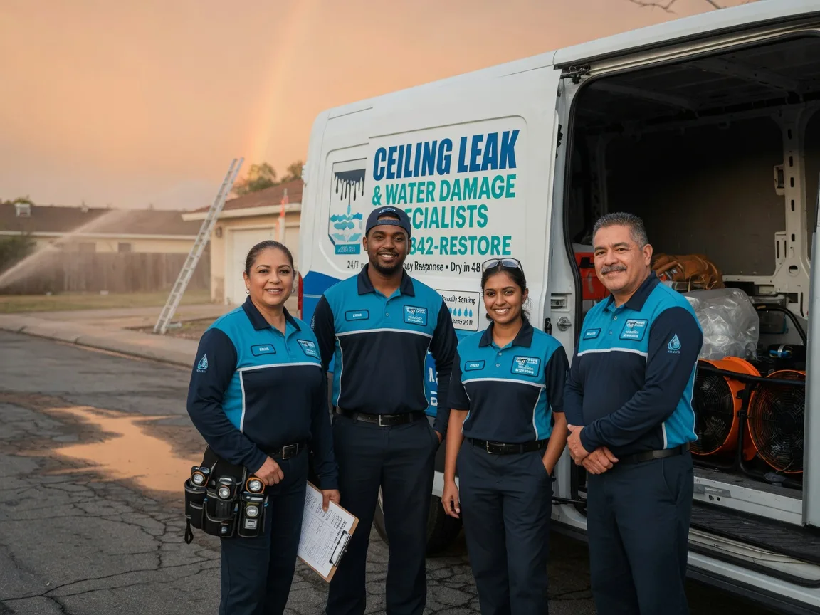 Ceiling Leak Cleanup company in Des Lacs, ND